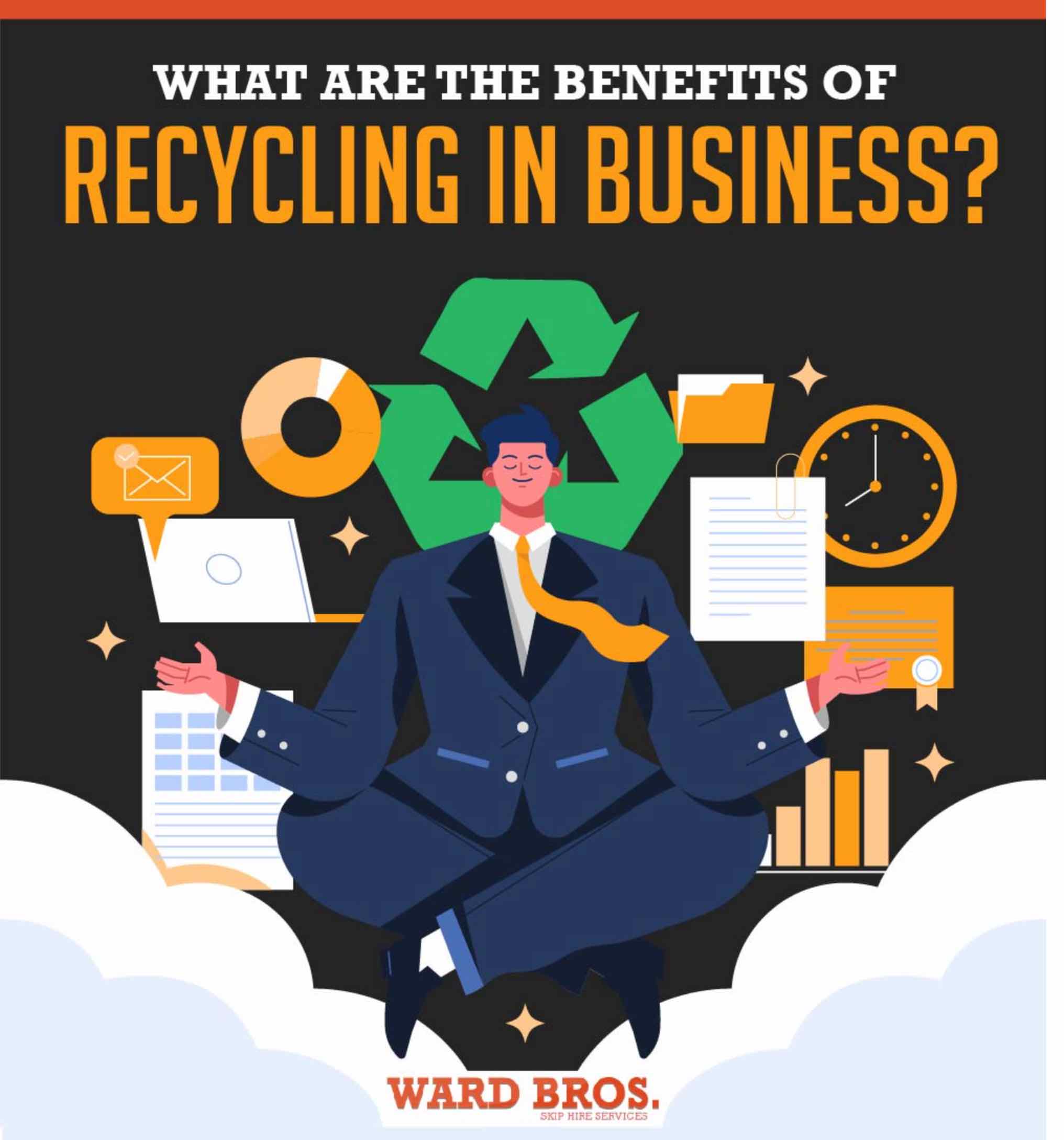 What are the benefits of recycling in business? [infographic] Ward Bros